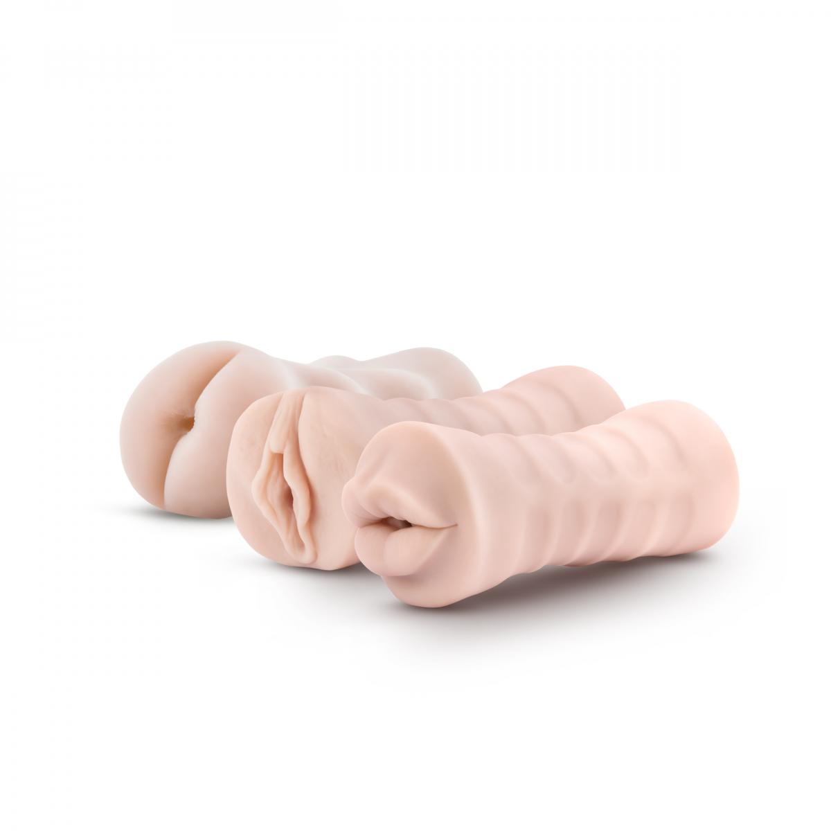 Masturbator 3er Set Stroker | Taschenmuschi